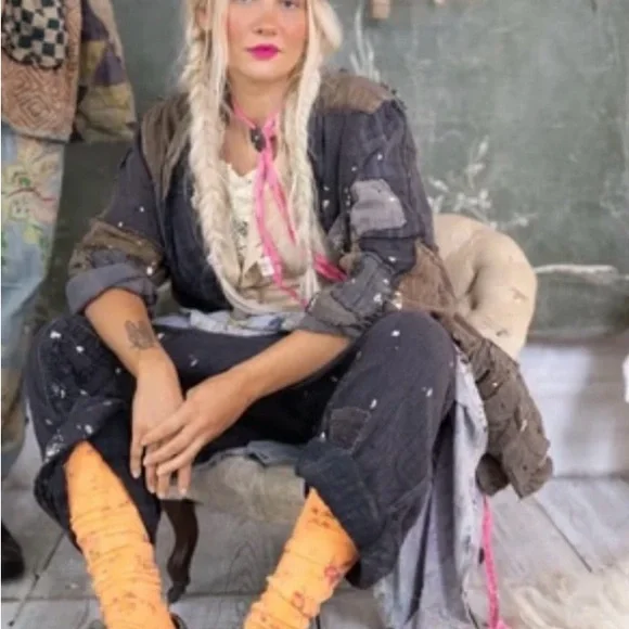 Magnolia Pearl Charlotte Shawl Collar Coat Pioneer - NWOT - Picture 2 of 11